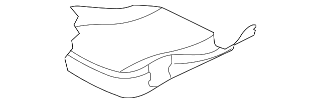 C2D18648CJB Деталь CUSHION COVER, LEFT