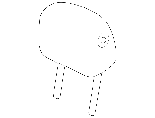 C2D11394VAE Деталь HEADREST, LEFT