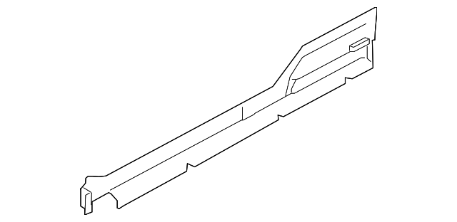 12832534 Деталь INNER ROCKER, LEFT
