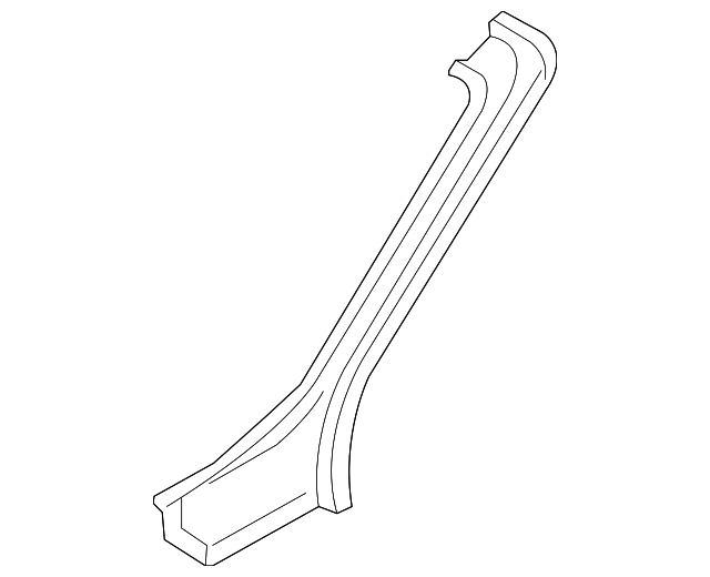 12832492 Деталь OUTER W/S PILLAR, LEFT