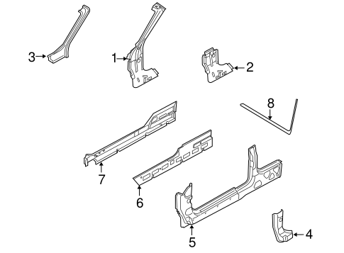 9-3 HINGE PILLAR