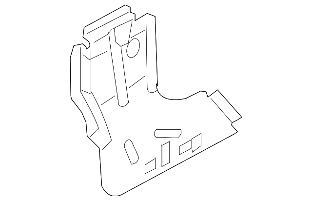 12832493 Деталь HINGE REINF, LEFT