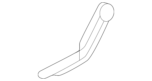 9134687 RECLINE LEVER, LEFT