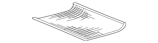 9134611 INSULATOR PAD, LEFT