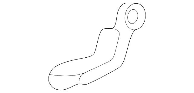 90595846 RECLINE HANDLE, LEFT