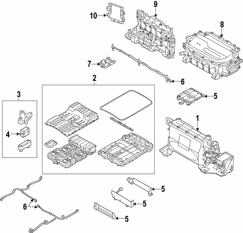 Battery for 2012 Nissan Leaf #0
