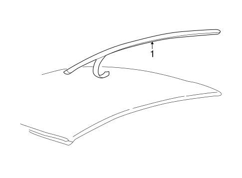 Sable EXTERIOR TRIM - ROOF