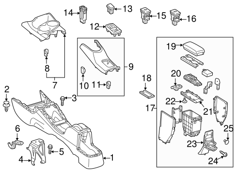ELECTRICAL/HEATED SEATS for 2014 Toyota Prius C #2