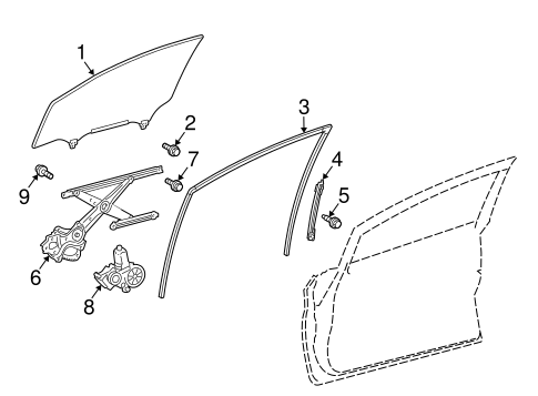 BODY/REAR DOOR for 2013 Toyota Prius #3