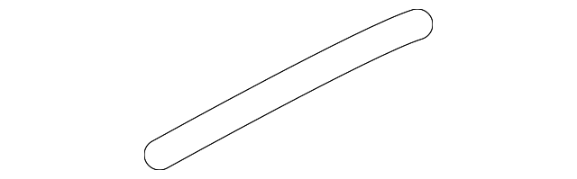 YS4Z-74278L08-BA Деталь DRIP MOLDING SEAL, RIGHT