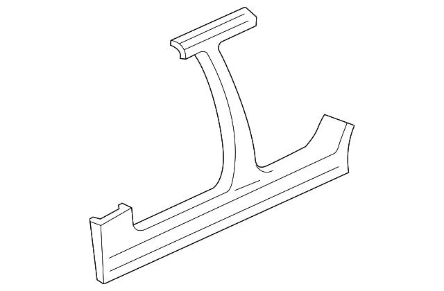 YS4Z-74211A10-BA Деталь CTR PLR & ROCKER, RIGHT
