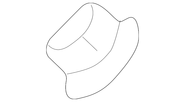 C2C8869 Деталь STRUT MOUNT NUT, RIGHT