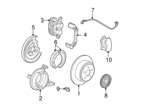 Brakes/Brake Components for 2003 Ford F-150 #1