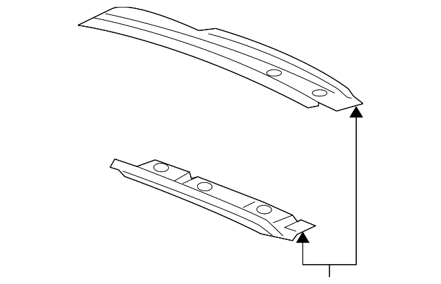 15144941 Деталь REAR PANEL
