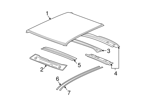 Malibu EXTERIOR TRIM - ROOF