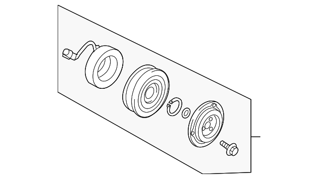 AR3Z-19D784-B Деталь CLUTCH & PULLEY
