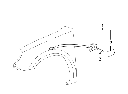 Aura SIDE REPEATER LAMPS