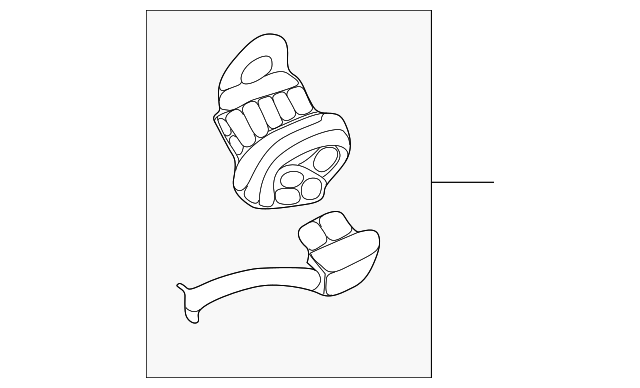 YF4Z6D008AA HEATING UNIT