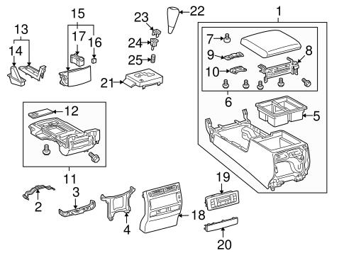 BODY/CONSOLE for 2009 Toyota Land Cruiser #1