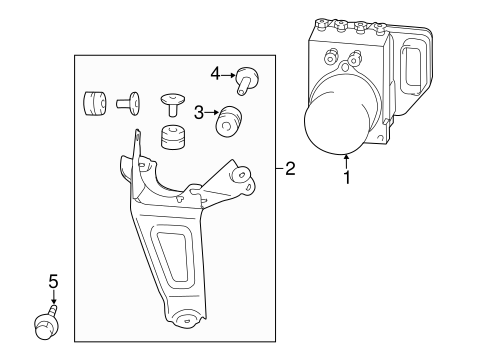 BRAKES/ANTI-LOCK BRAKES for 2014 Toyota Sienna #1