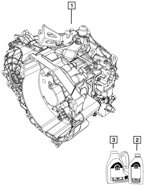 Manual Transaxle for 2016 Fiat 500X #0