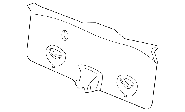 YS4Z7440704BCB Деталь COVER PANEL