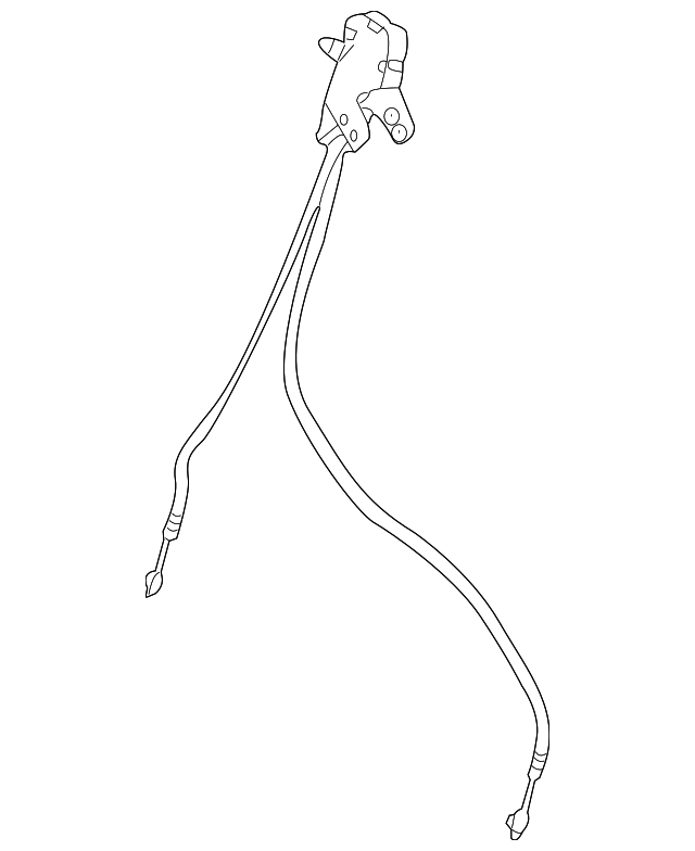 5093669AB Деталь SEAT BACK RELEASE CABLE WRANGLER 2005-20