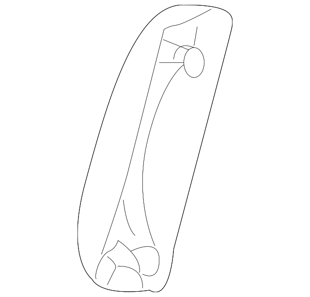 5093666AA Деталь BEZEL, RIGHT