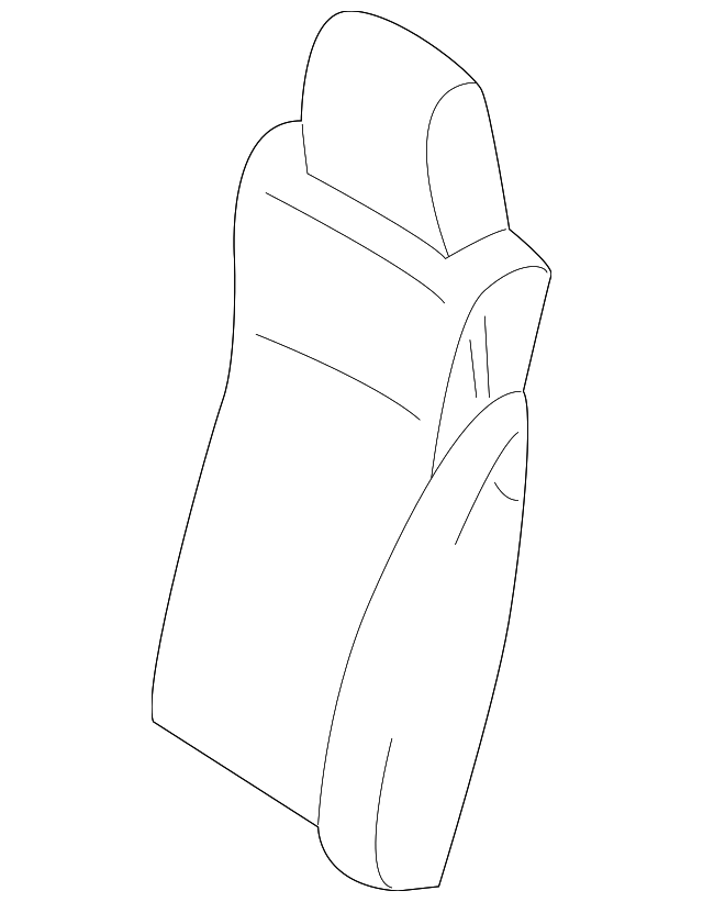 1CC261J3AA Деталь SEAT BACK, RIGHT