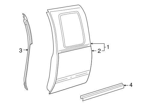 Sierra 1500 DOOR & COMPONENTS 2
