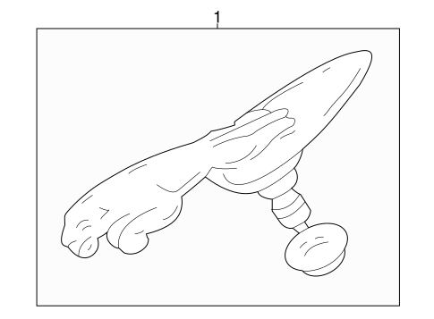 XJR EXTERIOR TRIM - HOOD