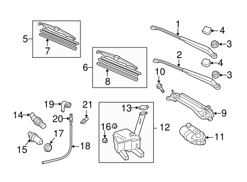 ELECTRICAL/WIPERS for 2010 Scion xD #2