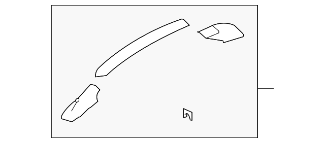 955-559-021-03-4W9 Деталь SIDE RAIL ASSY, LEFT