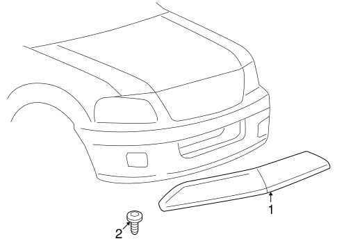 Navigator EXTERIOR TRIM - HOOD