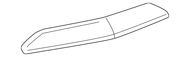7L7Z-16856-BPTM Деталь FRONT MOLDING