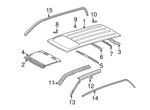 BODY/ROOF & COMPONENTS for 2006 Toyota Sequoia #1