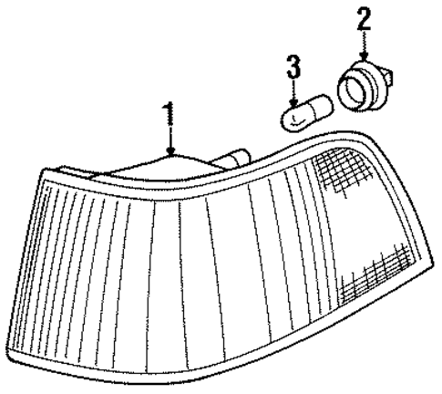 V90 PARK & SIGNAL LAMPS