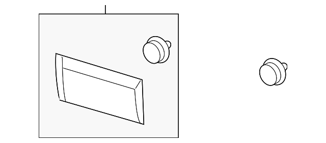 EK4Z-6125532-AB Деталь LOWER MOLDING