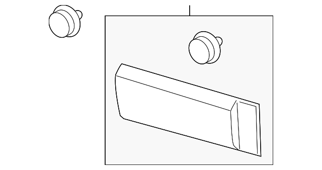 EK4Z-6125532-BB Деталь LOWER MOLDING