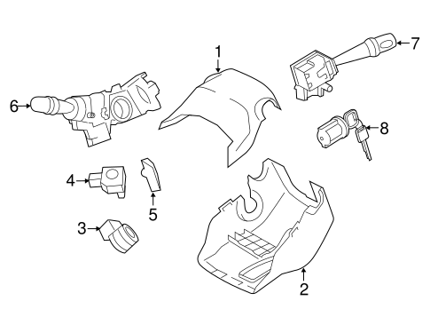 ELECTRICAL/SWITCHES for 2012 Toyota Yaris #2