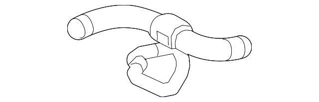 C2Z3452 UPPER HOSE