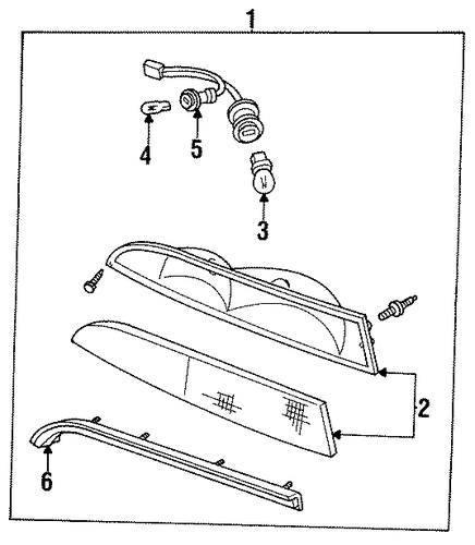 Mark VIII BULBS - CHASSIS