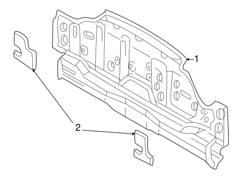 BODY/REAR BODY for 2001 Toyota MR2 Spyder #1