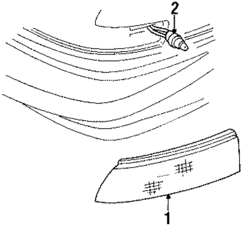 Lumina APV SIDE MARKER LAMPS