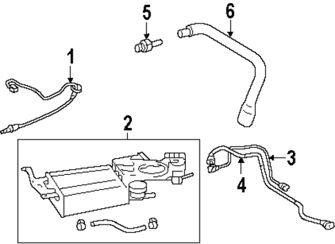 EMISSION SYSTEM/EMISSION COMPONENTS for 2006 Toyota Matrix #2