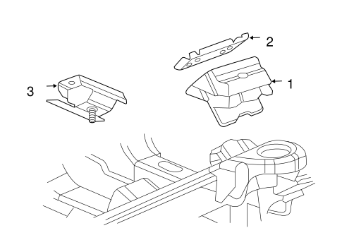 Savana 2500 ENGINE & TRANS MOUNTING