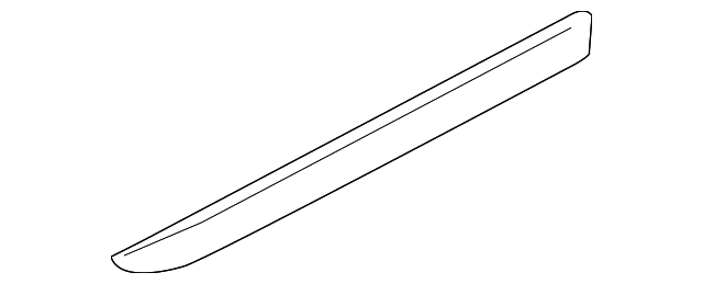 5S4Z-5420938-AAPTM Деталь BODY SIDE MLDG, RIGHT