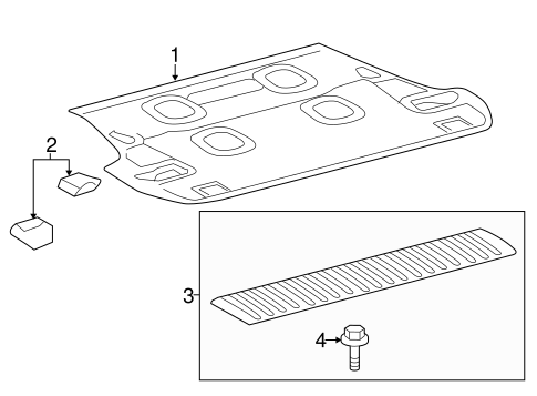 BODY/INTERIOR TRIM - REAR BODY for 2016 Toyota Land Cruiser #1