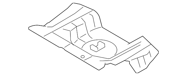 5R3Z-6311215-AA Деталь FLOOR PAN