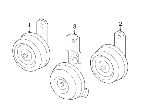 Electrical/Horn for 2013 Toyota Land Cruiser #1